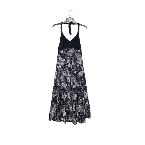 Crochet halter floral - crochet, tiered